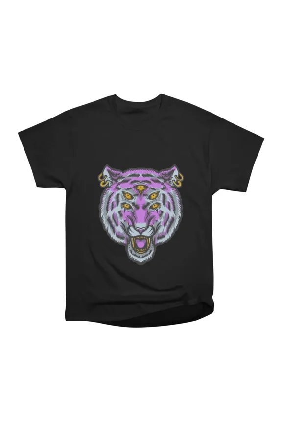 Angry tiger T-Shirt Tee Gift For Him Merch For Her Apparel For Friend