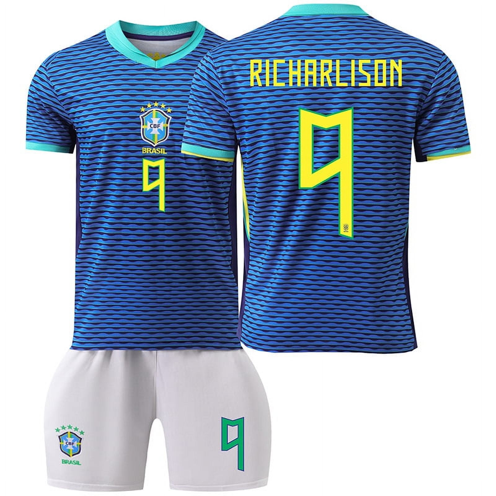 Angsen Mens/Kids 20242025 Soccer Game Brazil Soccer 9 Richarlison