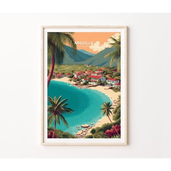 Anguilla Caribbean Beach Island Home Decor