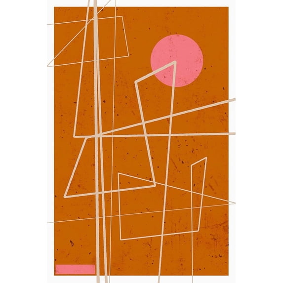 Angular Lines no 10 Poster Print - Treechild (16 x 24) - Walmart.com