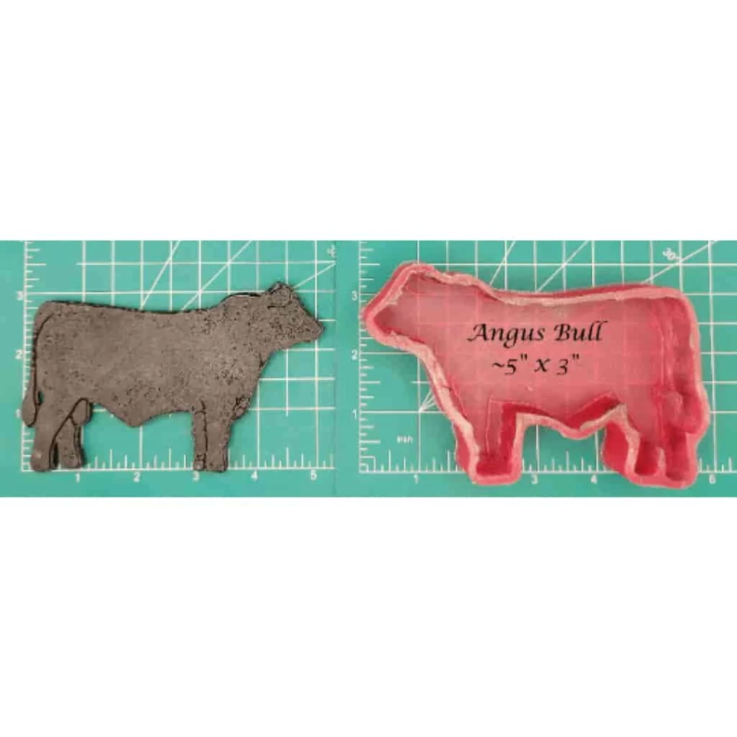 Angus Bull Silicone Freshie Mold