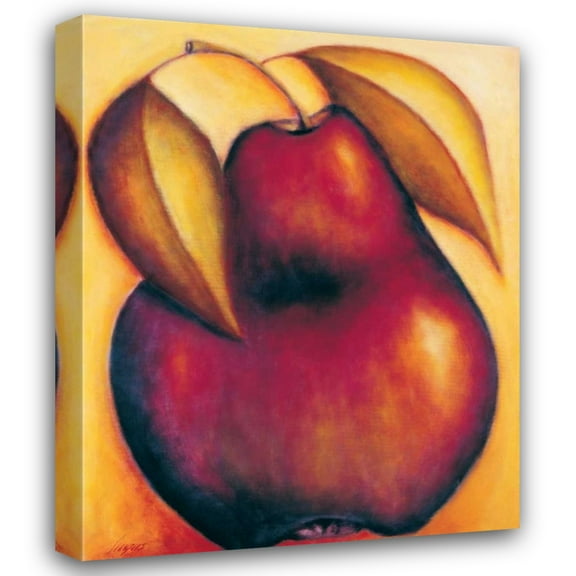 Angus Macaulay 20x24 Gallery Wrapped Canvas Wall Art Titled - Pear