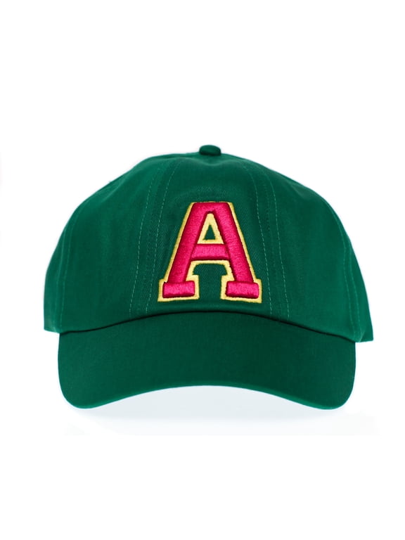 Angus-Young Men's hat School Boy British Rocker Cap Snapback Adjustable Green
