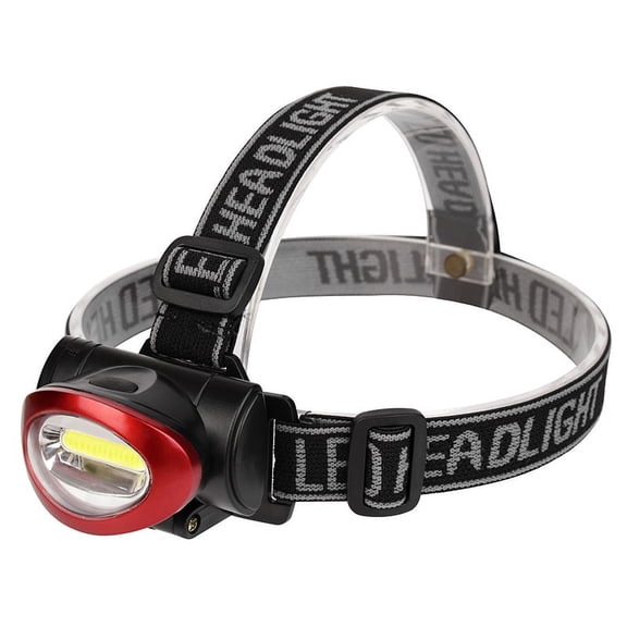Anhay LED 90 Swivel Rotation 200 Lumens Headlamp with 6 AAA Batteries
