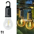 thumbnail image 1 of Anhay Rechargeable Camping Light,  Hanging Tent Light Bulb with Hook, 3 Lighting Modes Tent Lamp for Camping, Hiking, Backpacking, Emergency Outage, 1 of 7