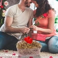 thumbnail image 1 of Anhility 100g Valentine's Day Grass, Multicolor Recyclable Paper Grass, Shred Raffia Crinkle Cut for Valentine's Day, Basket Stuffer Filler, Holiday Party Bag Decor Favors, Gift Wrapping, 1 of 5