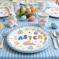 thumbnail image 1 of Anhility 16Pcs Easter Party Supplies Easter Party Decoration Disposable 7" Paper Plates for Easter Spring Holiday Party Decoration, 1 of 6