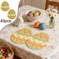 thumbnail image 1 of Anhility 40Pcs Easter Eggs Shape Napkins, Disposable Easter Napkins Easter Paper Hand Towels for Easter Party Spring Party Birthday Party Easter Decorations, 12.99 x 12.99 in, Yellow, 1 of 6