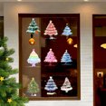 thumbnail image 1 of Anhility 9 Sheets Christmas Window Clings Waterproof Xmas Tree Window Decals Merry Christmas Decorations for Holiday Party Home Office Glass, 1 of 6