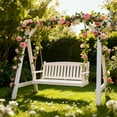 thumbnail image 1 of Anhility Artificial Roses Flower Garlands Rose Gold Artificial Hanging Flowers 78.74" Silk Flowers Vines Roses Garland for Backdrop Wedding Arch Party Outdoor Home Wall Garden Table Decor, 1 of 6