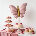 thumbnail image 1 of Anhility Butterflies Shaped Balloons, 27.9x34.6in Butterflies Balloons Pink Butterflies Balloon for Birthday Bridal Shower Engagement Wedding Valentine Party Decorations, 1 of 6