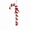 thumbnail image 1 of Anhility Candy Cane Christmas Tree Ornaments, Red and White Candy Cane Hanging Ornaments for Xmas Tree New Year Party Supplies Holiday Home Decor, 3.14", 1 of 3