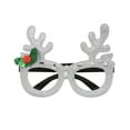 thumbnail image 1 of Anhility Christmas Glasses Glitter Holiday Party Glasses Frames Christmas Decoration Accessories Costume Eyeglasses for Christmas Parties Holiday Favors (One Size Fits All), 1 of 5