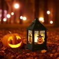 thumbnail image 1 of Anhility Halloween Mini Lanterns LED Small Lanterns Decorative Halloween Hanging Lantern Decorative Candle Lanterns Farmhouse Decor for Weddings Western Camping Party Decorations, 4.13x2.16x2.16in, 1 of 6