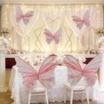 thumbnail image 1 of Anhility Large Butterfly Decorations 3D Silk Butterfly Artificial Flower Wall Decorations for Wedding Backdrop Bridal Shower Birthday Party Bedroom Living Room, 19.69x8.66in, Orange, 1 of 6