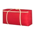 thumbnail image 1 of Anhility Large Moving Bags with Strong Zippers & Carrying Handles, Storage Bags Storage Totes, Moving Supplies, Space Saving Oversized Storage Bag Organizer for Moving, Traveling (Red), 1 of 5