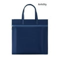 thumbnail image 1 of Anhility Large Zipper Pouch with Handle, A4 Foldable Lightweight Waterproof Document Storage Bag, File Organizer for Office Travel School Books Papers Filing Folder, 13.19x9.65in, 1 of 5