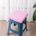 thumbnail image 1 of Anhility Stool Cushion for Dining Chairs, Non Slip Super Soft Comfortable Square Seat Cushion for Bar Stools, 18.8"x18.8" Thickened Fabric Dining Chair Pads (Pink), 1 of 6
