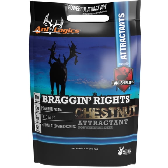 Ani-Logics Braggin Rights Chestnut Granular Deer Attractant, 6lbs