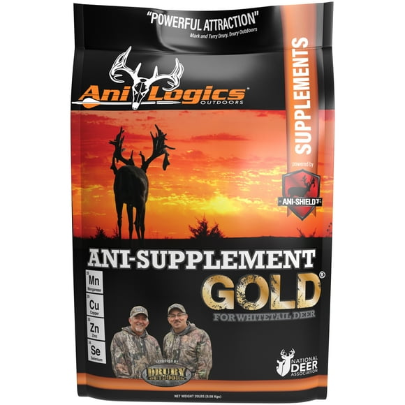 Ani-Logics Outdoors Ani-Supplement Gold Deer Atractant 20 lb Bag