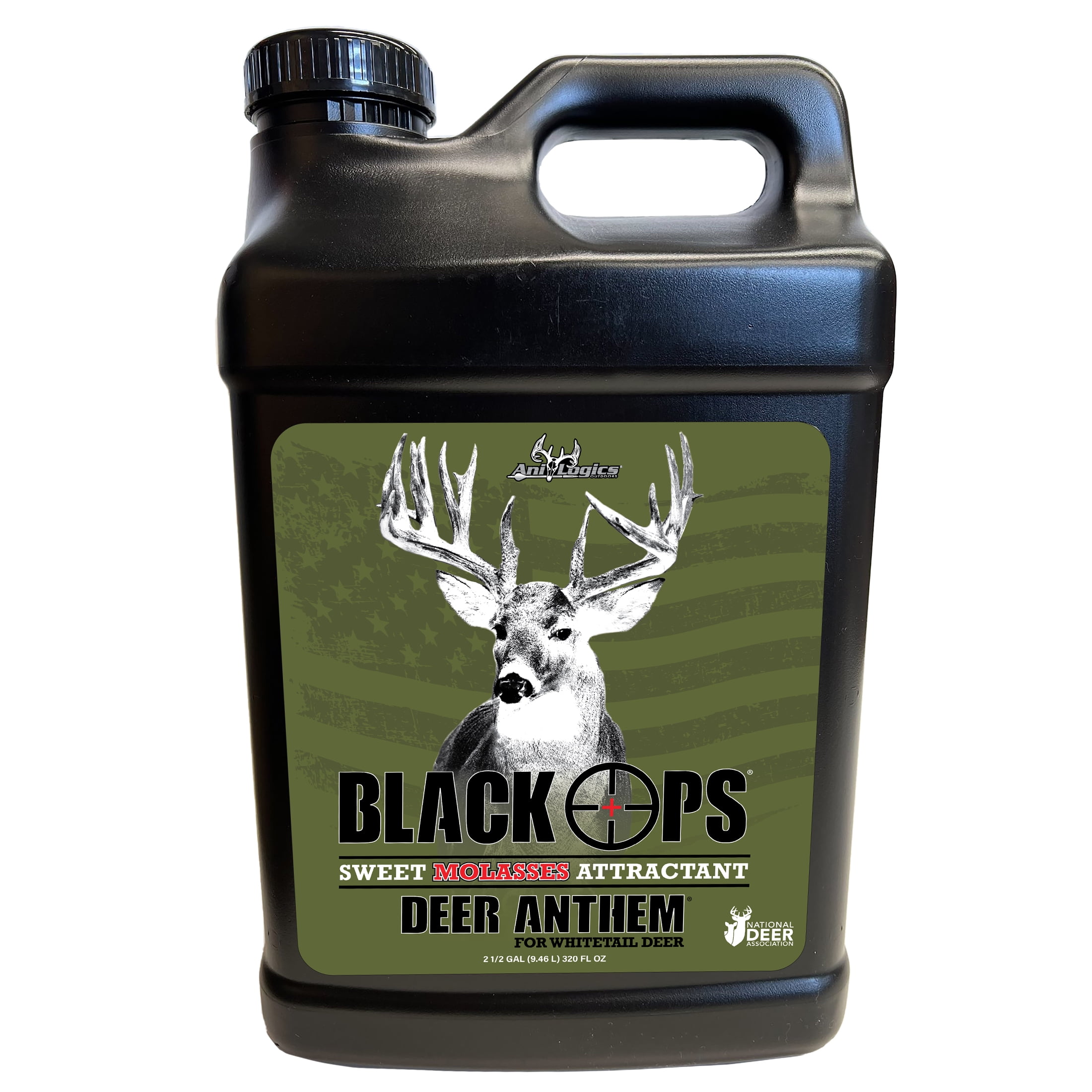 Ani-Logics Outdoors Black Ops Deer Anthem Liquid Attractant, 2.5 Gallon