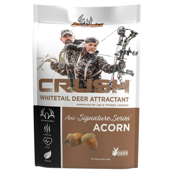 Ani-Logics Outdoors Crush Acorn Granular Deer Attractant, 5 lb Bag
