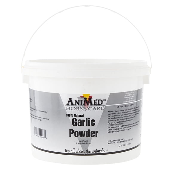 AniMed Garlic Powder Pure for Horses 4 lbs.