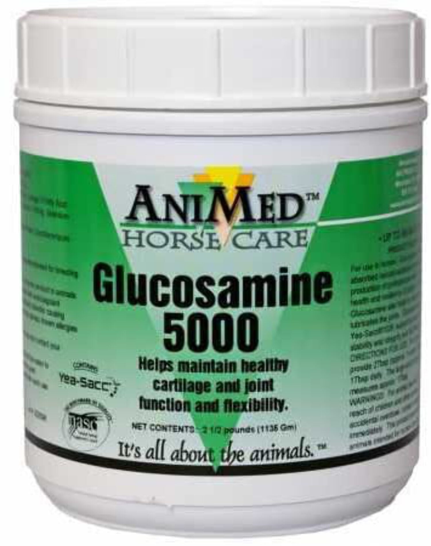 AniMed Glucosamine 5000 Powder Horse Joint Supplement 2.5lbs
