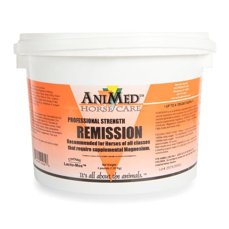 AniMed Horse Care Professional Strength Remission Horse Supplement, 4 LBs