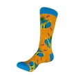 thumbnail image 1 of AniSox Large Giraffe Socks by Deluxebase | US 9-12 | Organic Cotton Animal Novelty Gift, 1 of 1