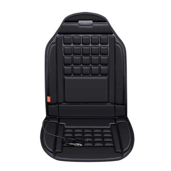 Aniceparthy 1 Pack,12V Heated Seat Cover for Cars,25W,Car Seat Cushions,Universal Heated Seat Cushion for Driver or Passenger Winter,Comfortable Seat Cushions Covers for Cars Pickup SUV Van,Black