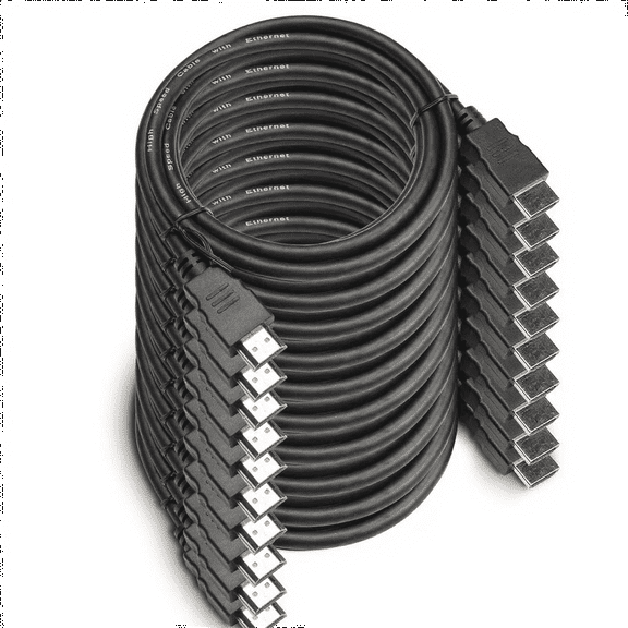 Aniceparthy 10× HDMI Cable Ultra-Thin High Speed HDMI HDTV PC Laptop Monitor