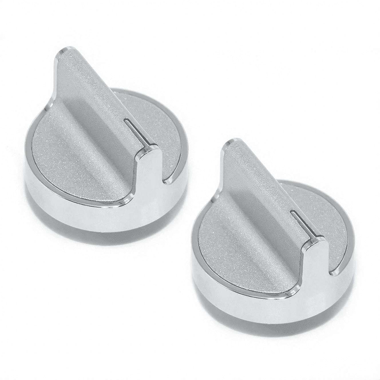 Aniceparthy 2 PCS W10818230 Range Surface Burner Knob - Compatible for Whirlpool Surface Burner Replacement Model WEG730H0DB0 WEG730H0DS0 WEG730H0DW0