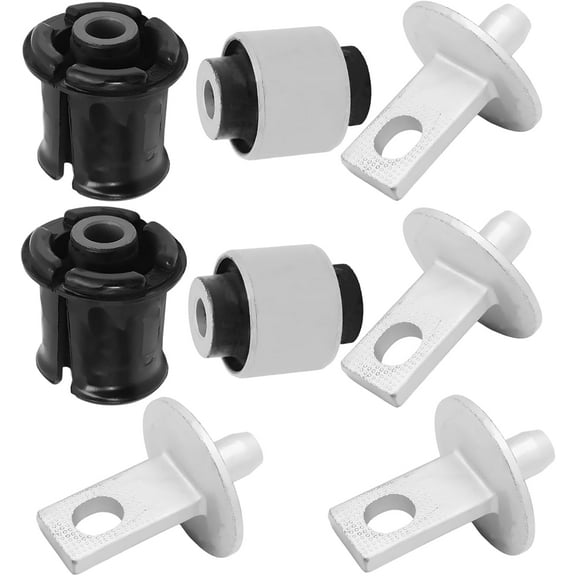 Aniceparthy 2 Set 52371-S9A-A02 Rear Axle Control Trailing Arm Bushing Bushes Kit Fit for Civic EM2 EN2 2001-2005, for Civic EP3 2002-2005, for CR-V RD6 2002-2006, for Element 2003-2011