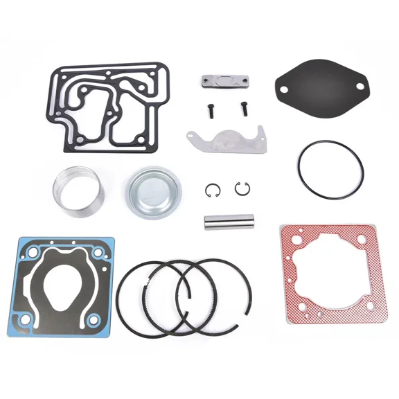Aniceparthy 4089238 85mm Single Cylinder Air Compressor Repair Kit 9111549292 for Wabco for Cummins ISX C ISC ISL L M ISM and N Engines Includes piston pin rings and bearing
