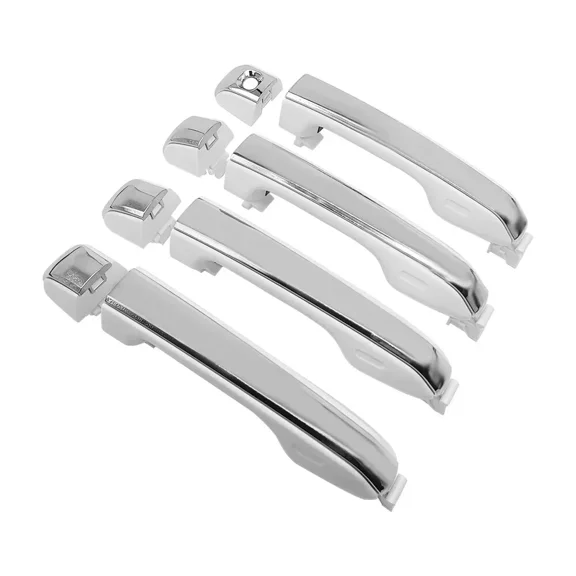 Aniceparthy 4PCS Pearl White Exterior Door Handle / Outer Door Handle Fit for 2010-2018 Lexus GX460