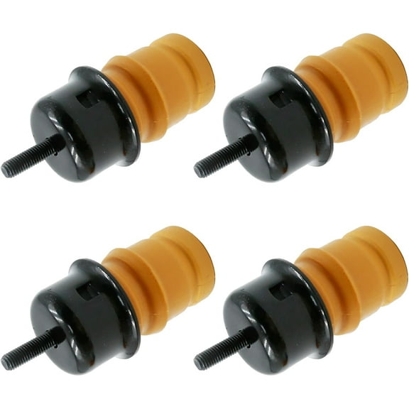 Aniceparthy 52087636AB 4 Pcs Bump Stops with Cups Brackets Compatible with 1993-1998 Jeep Grand Cherokee ZJ,for 1997-2006 Wrangler TJ Replace 52087636AC,52087635,29101G