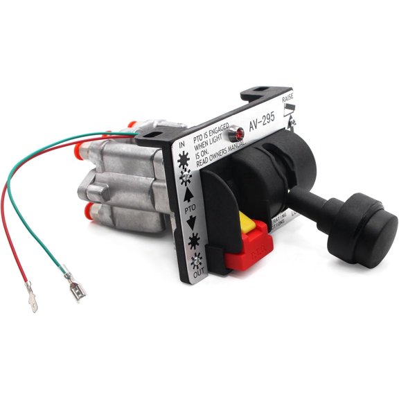 Aniceparthy AV295 Power Take Off PTO Hoist Air Shift Control Valve with PTO Switch,Fit forPower Take Off Pneumatic Hoist Valve for Dump Truck/Tipper Hydraulic System,Fit for 328388-79X,329358X,K90