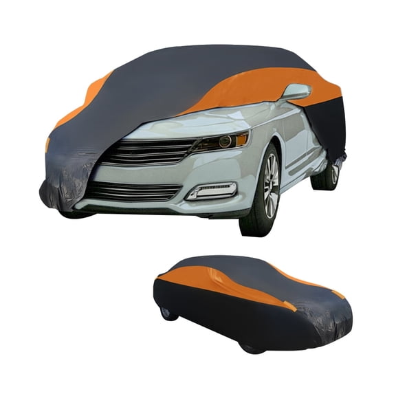 Aniceparthy Car Cover Fit for Sedan/MPV/Commercial Vehicle/SUV, Dust-Proof Protection,190T silver coated cloth,Waterproof All-Weather Rain Snow UV Sun Protector Indoor Outdoor,208.66*78.74*59.06 in