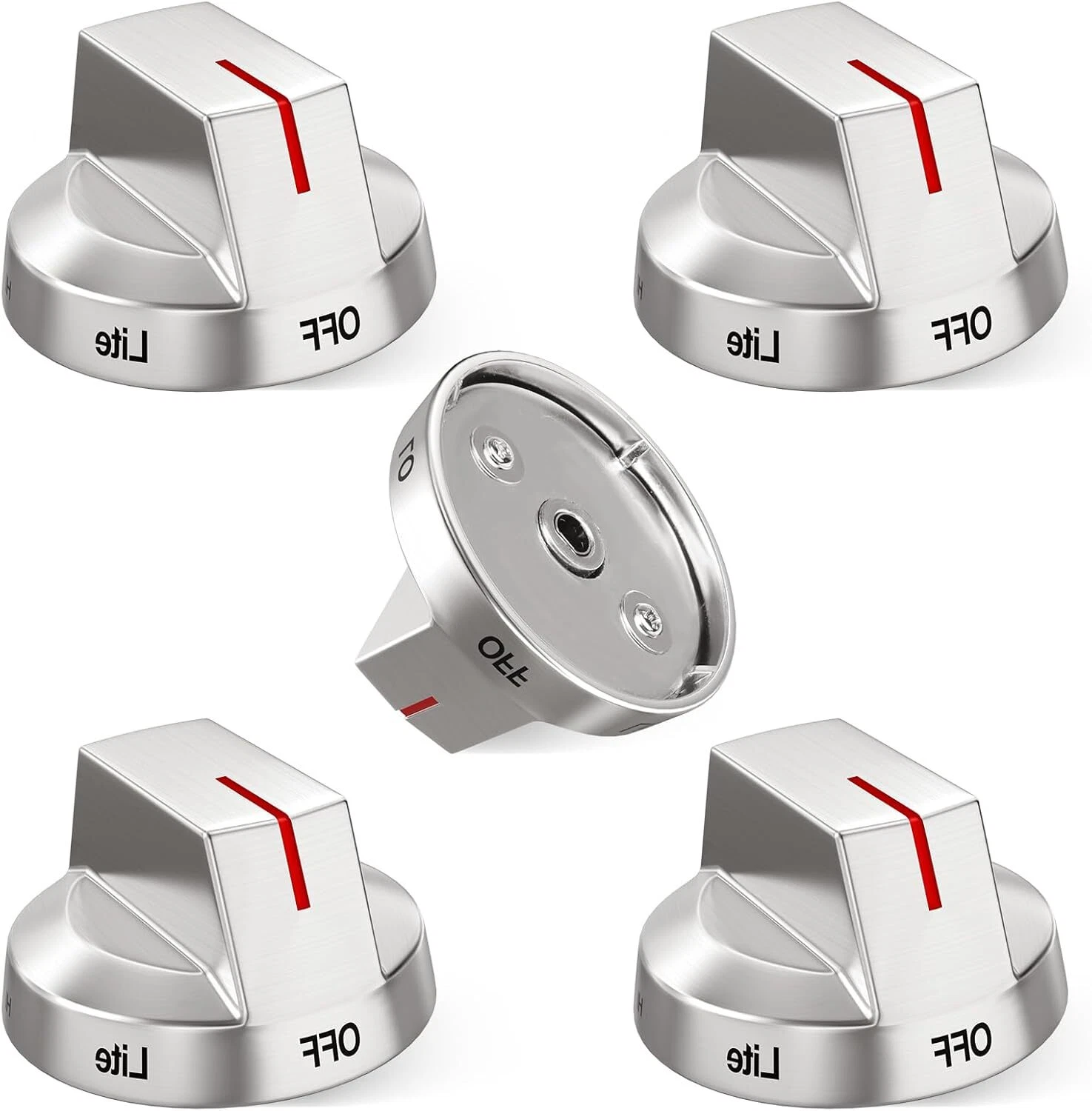 Aniceparthy DG94-03500A/Z for Samsung Gas Stove Knobs Replacement DG94-03500U NX60T8111SS