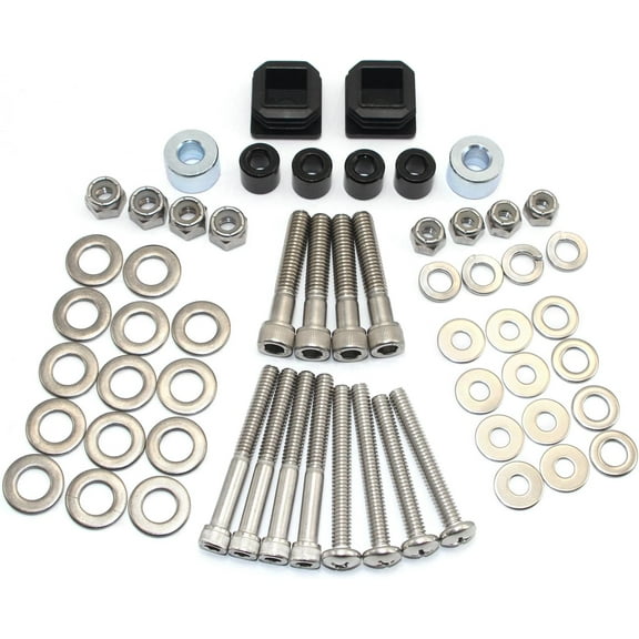 Aniceparthy Durable Metal Strut, Screws & Bushings 75465G01 Fit for E-Z-GO, Cushman, Textron 54" Cart Shade Top