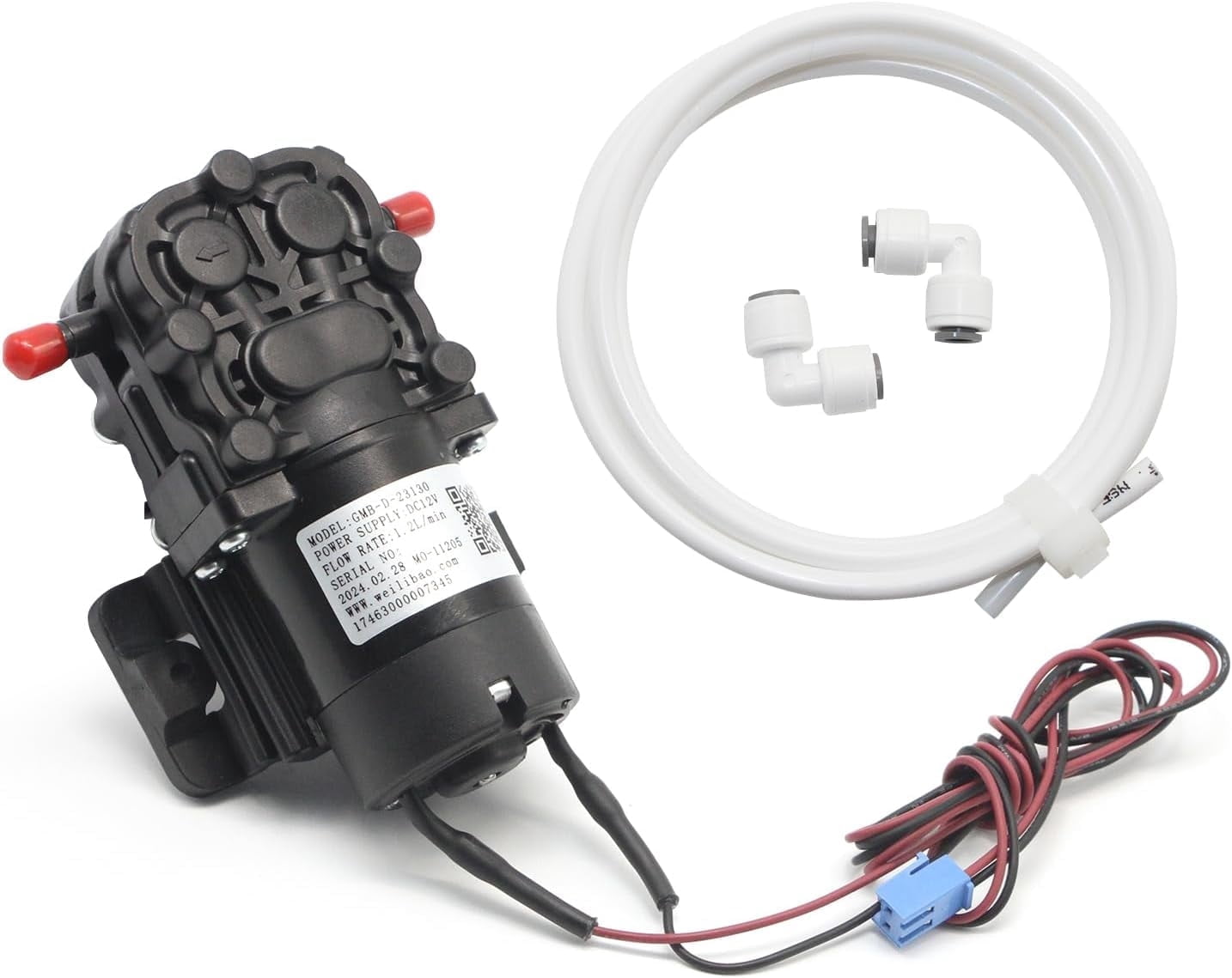 Aniceparthy GMB-D-23130 Water Pump DC 12V 1.2L/min for Avalon, Primo, Brio Bottom Loading Bottled Water Cooler Dispenser