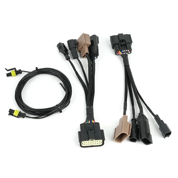 Aniceparthy Halogen to LED Headlight Adapter Conversion Wiring Harness Kit for Crew Cab 2023-2024/Ford F-250 F-350 Super Duty Truck Standard/Extended(Not Fits Aftermarket)