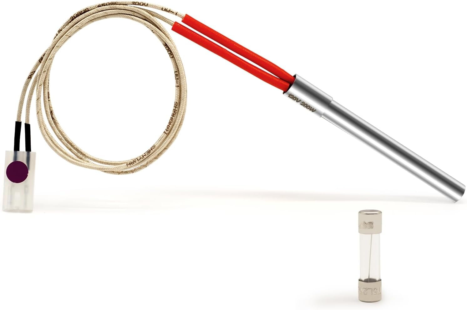 Aniceparthy Replacement Hot Rod Ignitor Kit 1680120B Grill Igniter