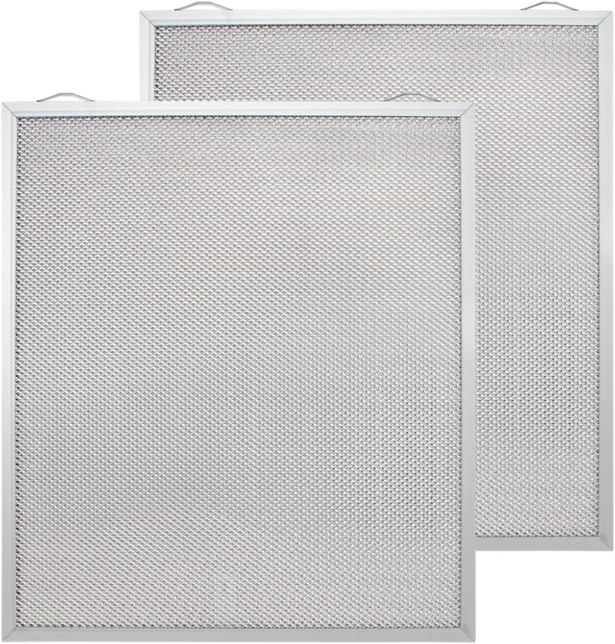 Aniceparthy S99010430-002 Range Hood Filter (2 Pack) Aluminum Mesh Grease Filte Kitchen Exhaust Fan Replacement Filter Compatible with Broan Nutone 4512880 99010430-002