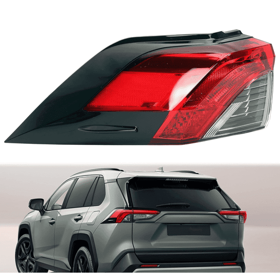 Aniceparthy Tail Light Assembly for 2019-2023 Toyota RAV4 Outer Rear Left Driver Side