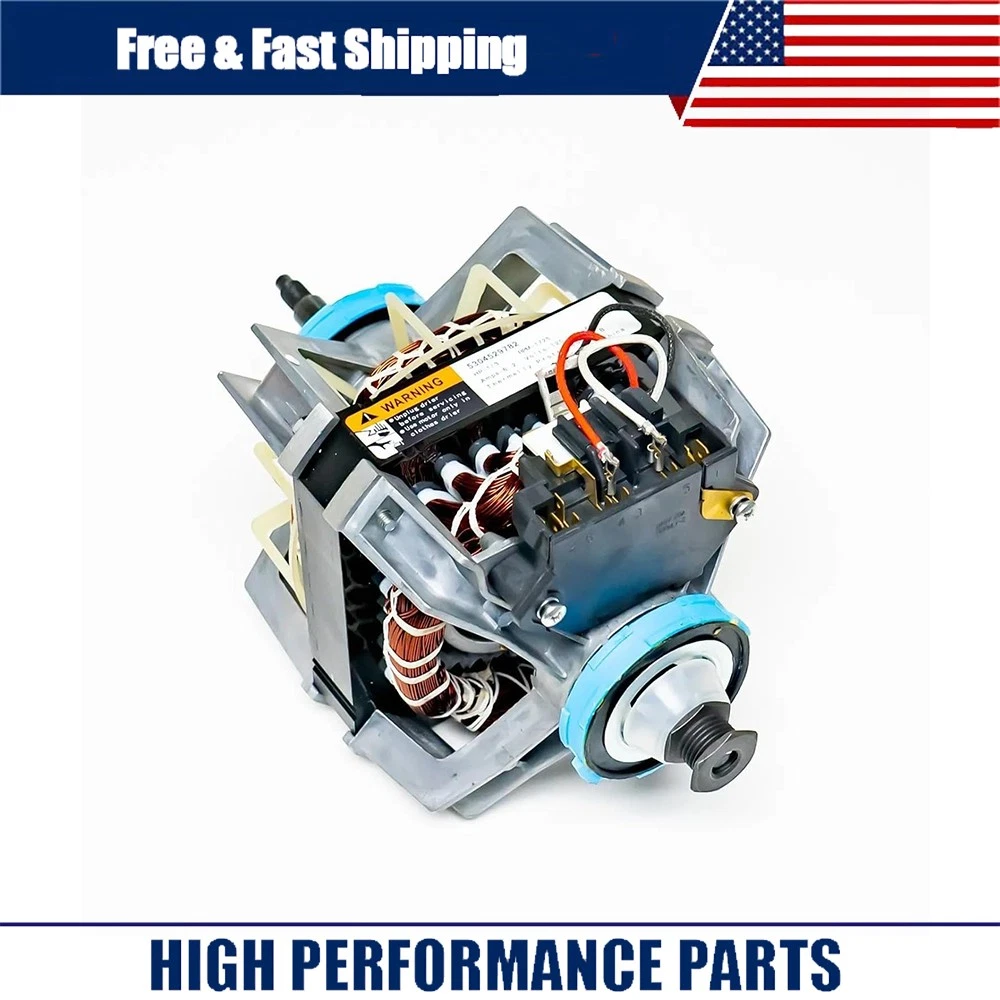 Aniceparthy Upgraded 131560100 134156500 Dryer Motor Replacement for frigidaire Kenmore Dryer Compatible Part Number: 407697 131758500 134156500 131461800A PS418132 AP2107144 S131560100