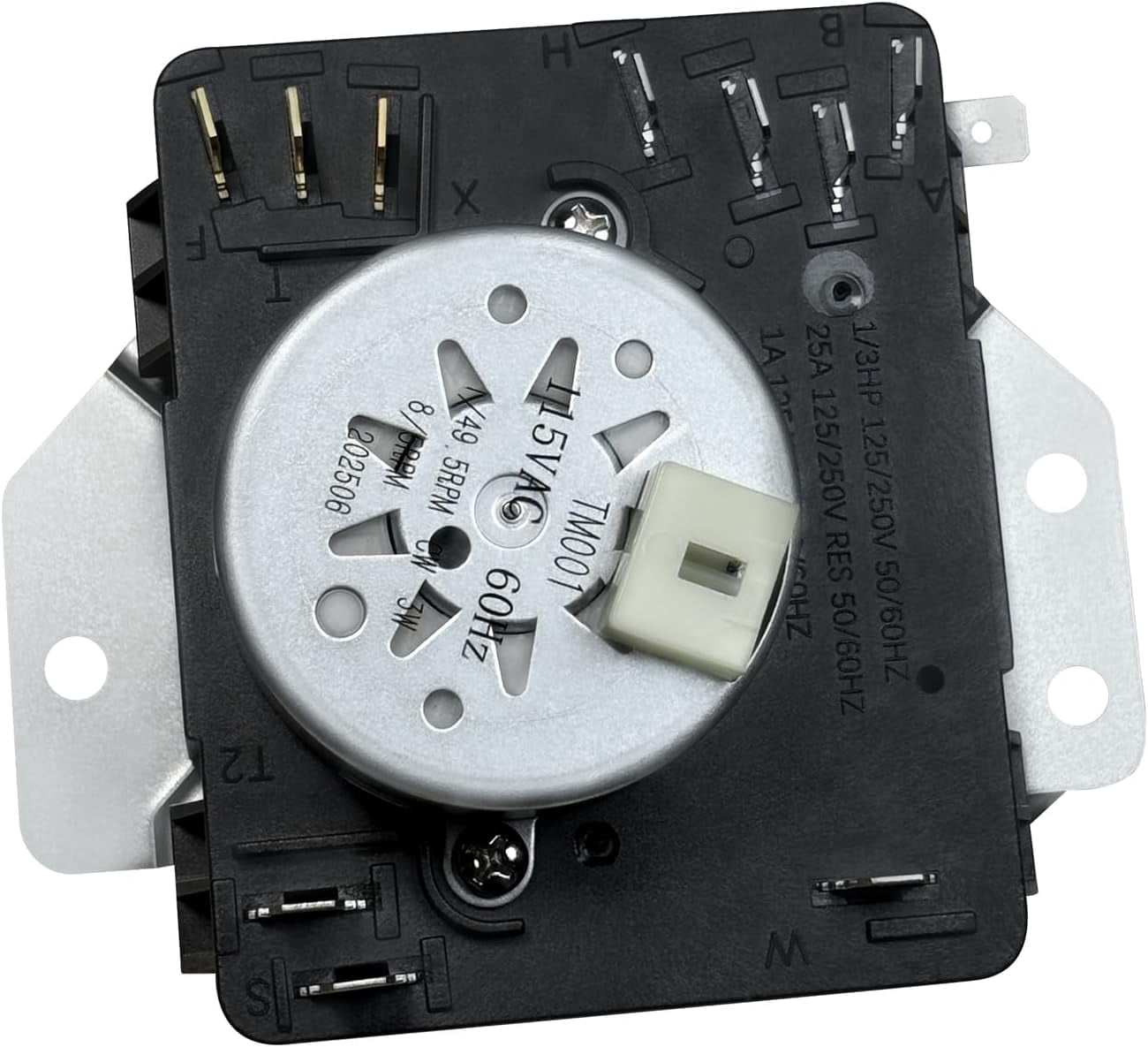 Aniceparthy W10185992 WPW10185992 Dryer Timer Compatible with Whirlpool Maytag Kenmore Crosley Dryer, Replacement Part 1481708 AP6016542 PS11749833 EAP11749833 418-095-20-B5 PD00023641