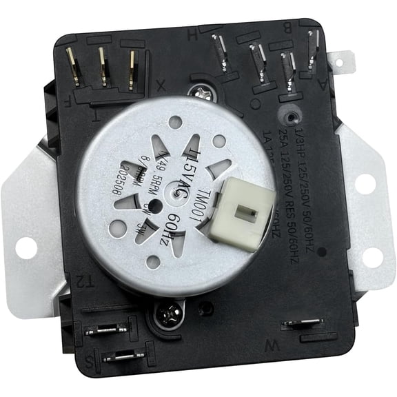 Aniceparthy W10185992 WPW10185992 Dryer Timer Compatible with Whirlpool Maytag Kenmore Crosley Dryer, Replacement Part 1481708 AP6016542 PS11749833 EAP11749833 418-095-20-B5 PD00023641