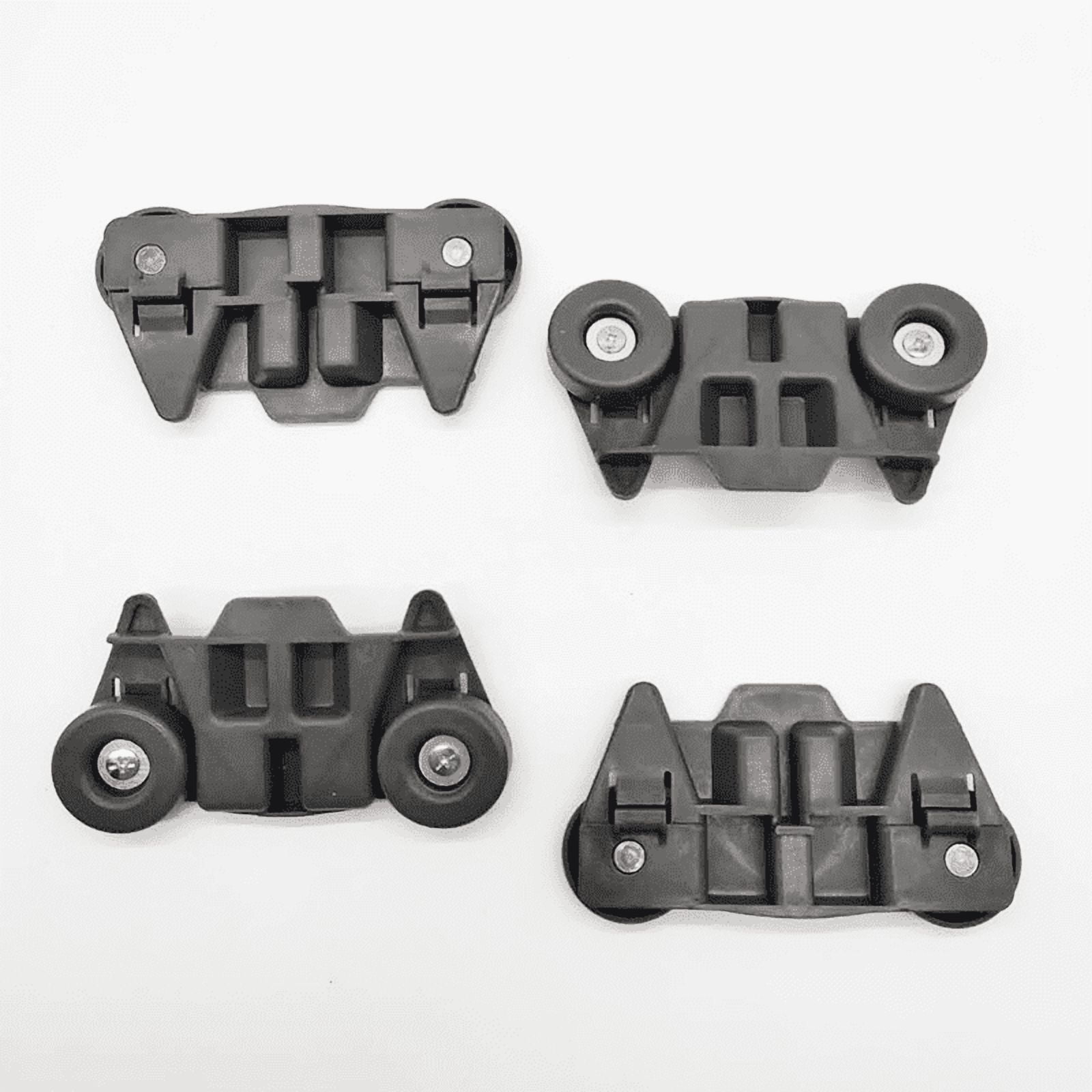 Aniceparthy W10195416V Dishwasher Wheels Lower Rack (Pack of 4),Compatible for KitchenAid Whirlpool Maytag Dishwasher, Durable Lower Dishrack Wheels,Replace W10195420 AP5983730
